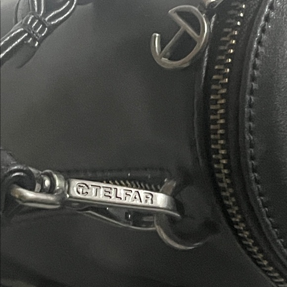 Telfar Women's Small Faux Leather Duffle Bag 8.5”x 4.5”x 4” - Picture 10 of 11